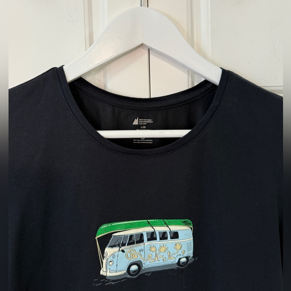🚐 Mountain Equipment Co-op ‘Van Life’ Tee Large (Fits More Like Medium) - Picture 4 of 7